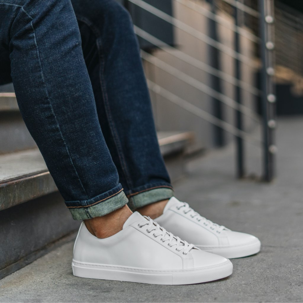 Premier Low Top | Hvid