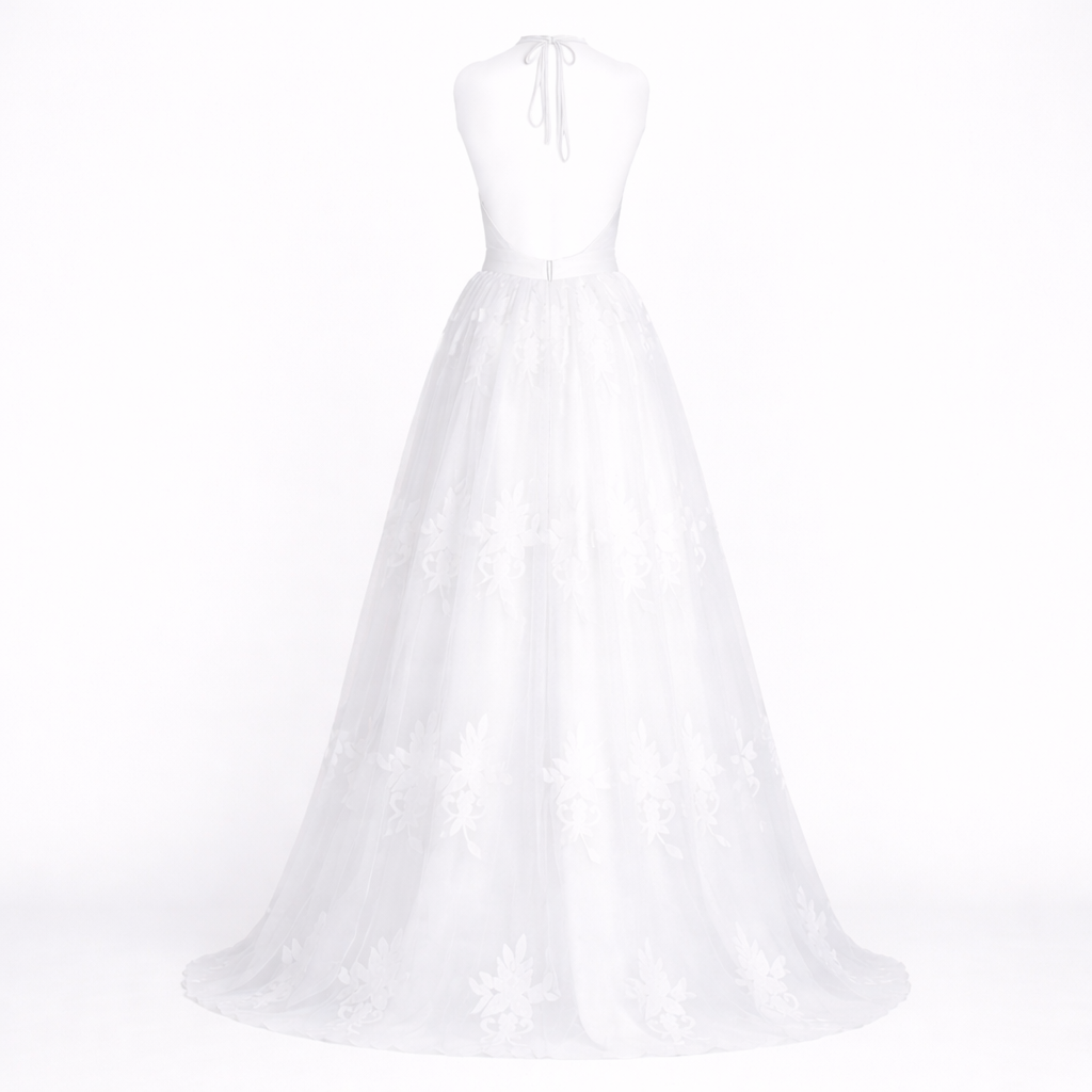 Dames Olijf Gelegenheid Maxi Jurk - Gedrapeerde Vorm