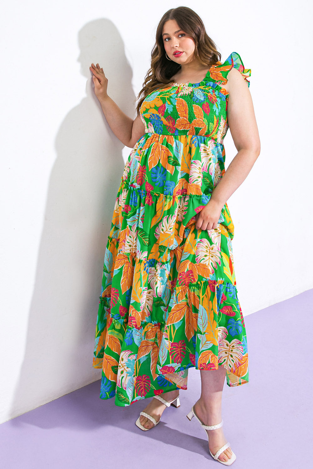 Beach-Ready Woven Maxi Dress