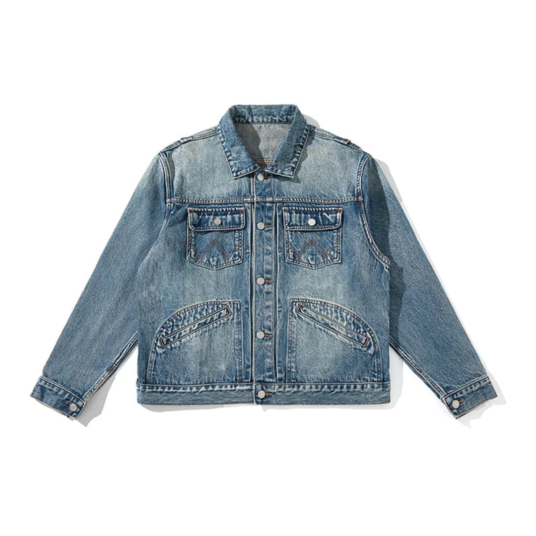 Quilted Denim Jacket