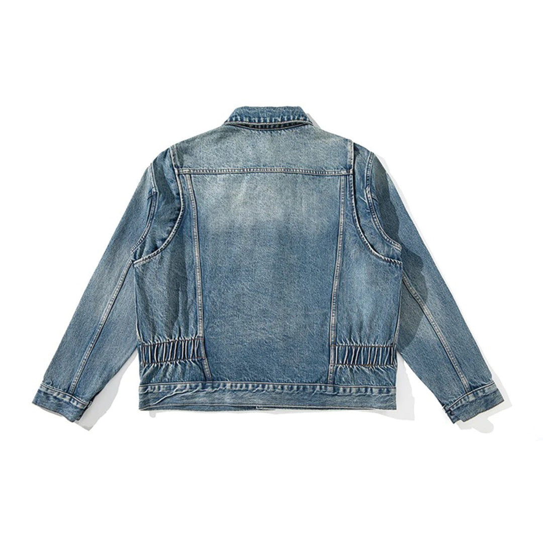 Quilted Denim Jacket
