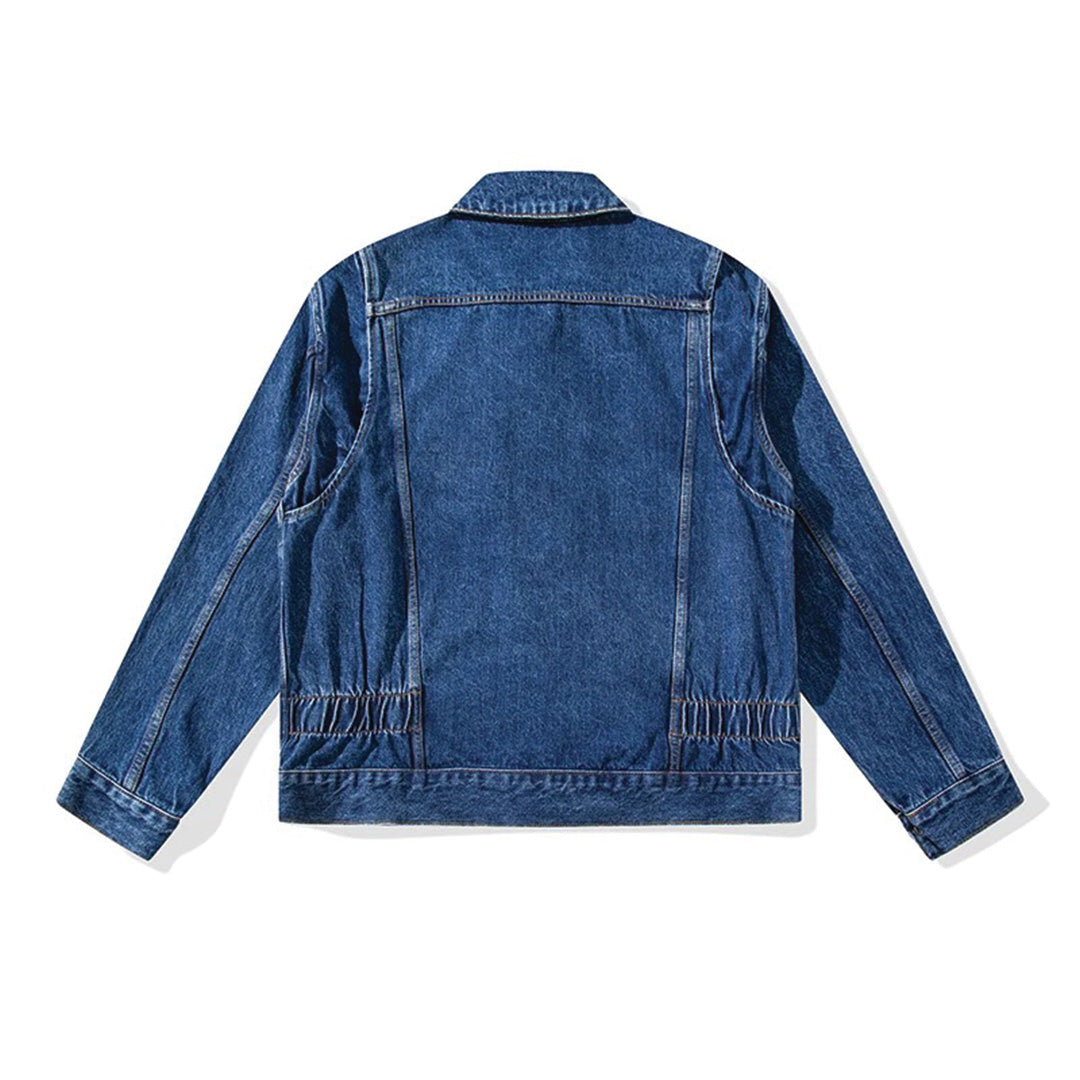 Quilted Denim Jacket