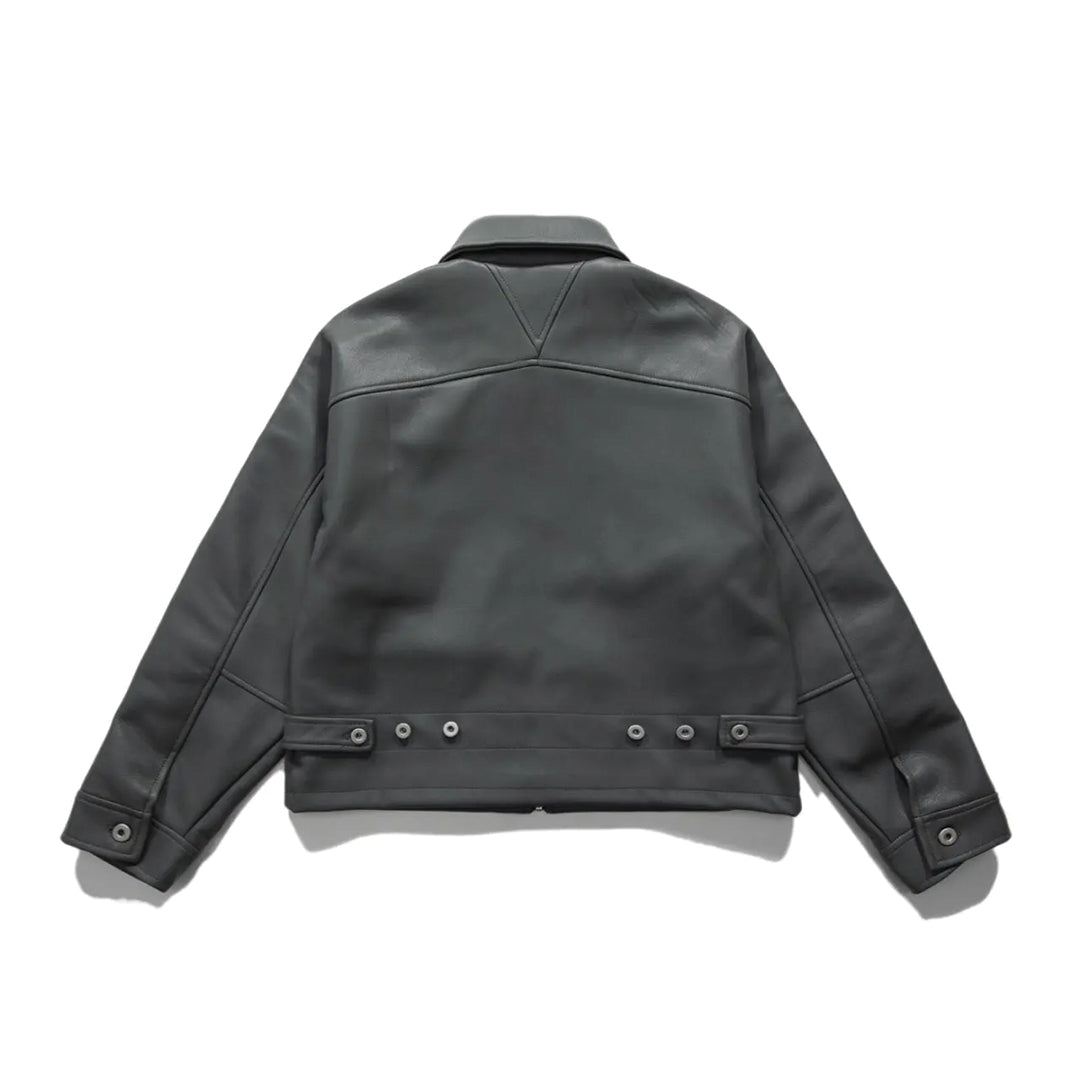Patchwork Cargo Denim Jacket