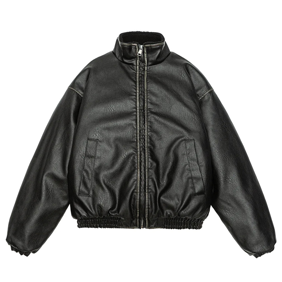 Patchwork Cargo Denim Jacket