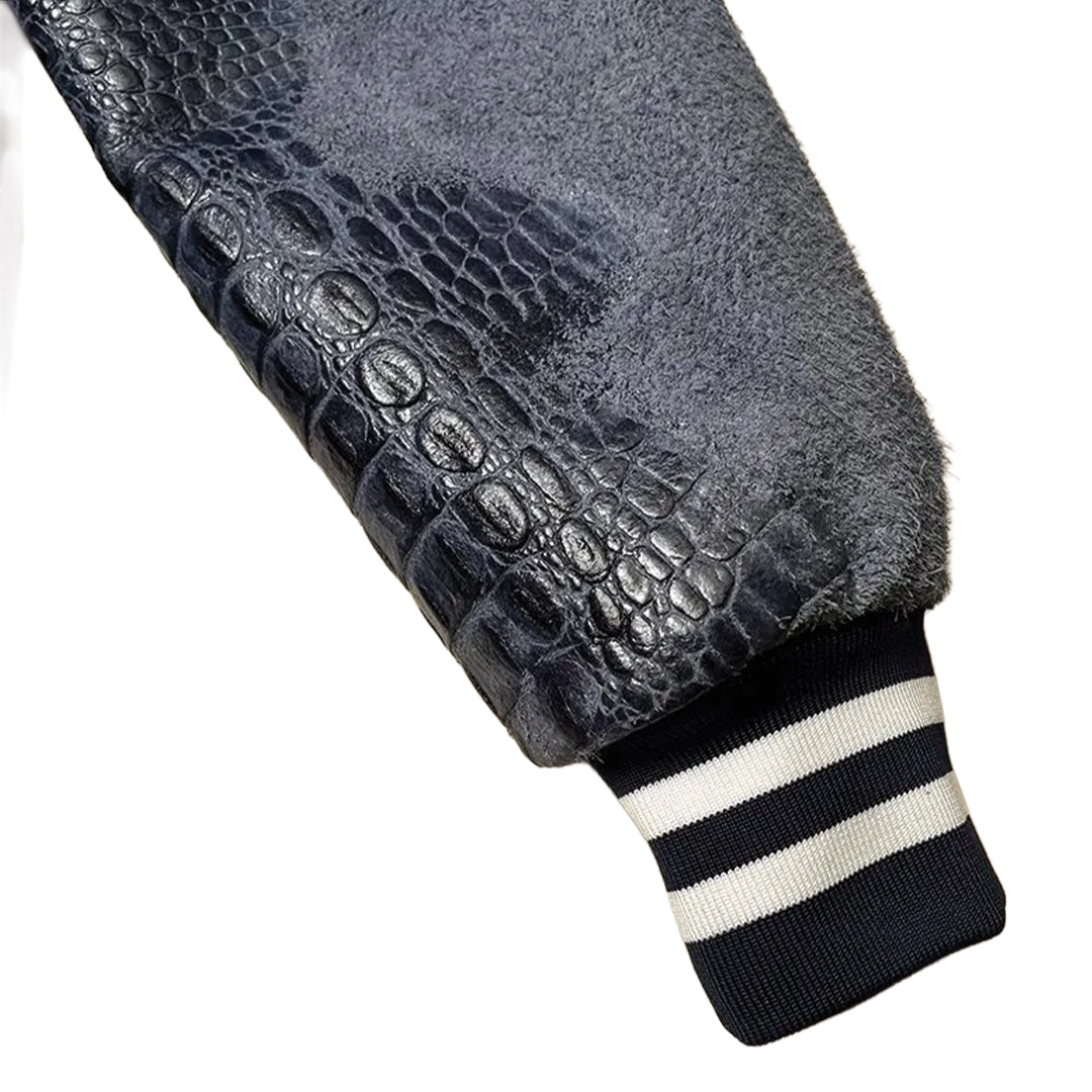 Patchwork Cargo Denim Jacket