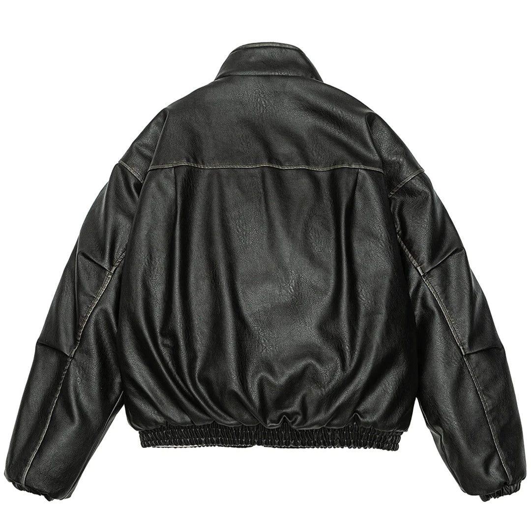 Patchwork Cargo Denim Jacket