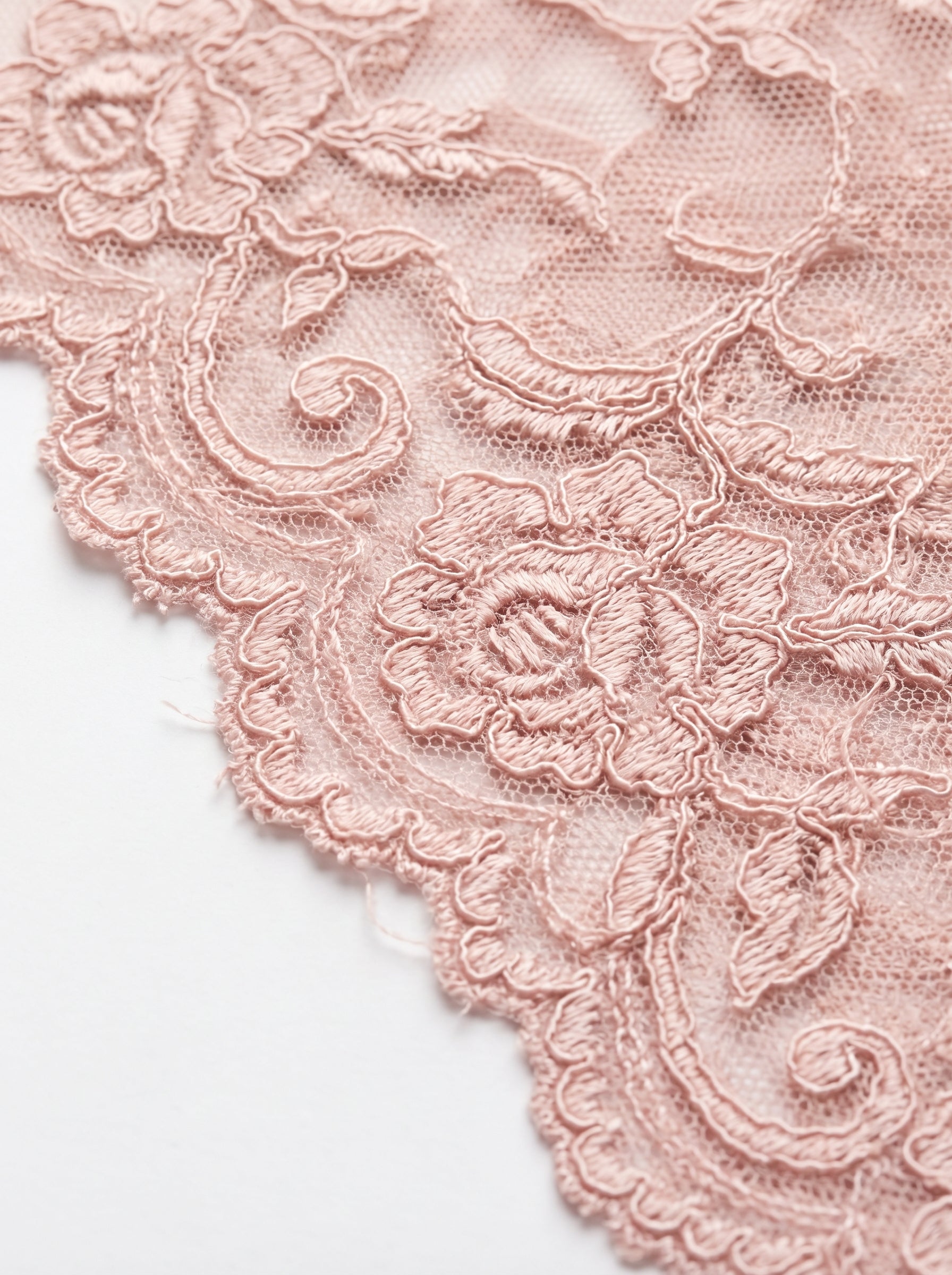 "Pink Petal" Lace Spaghetti Strap Maxi Dress