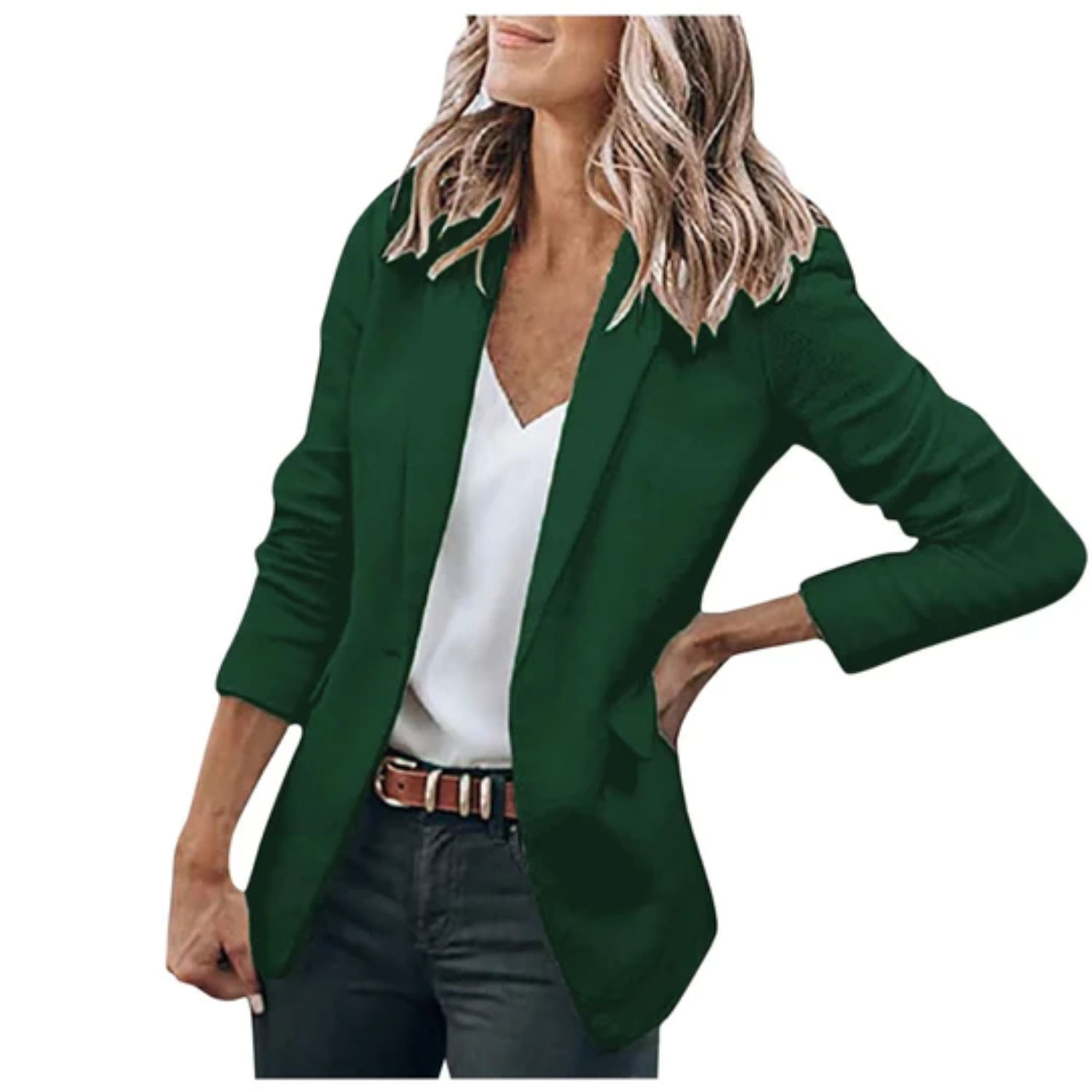 Women's Classic Button Blazer