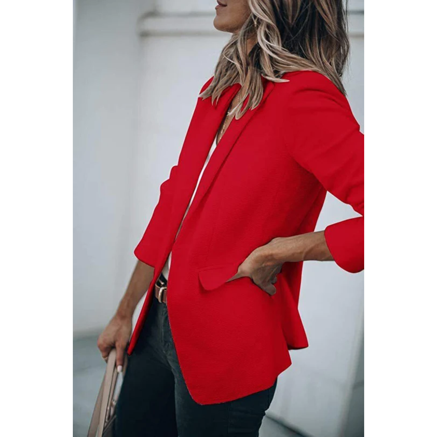 Women's Classic Button Blazer