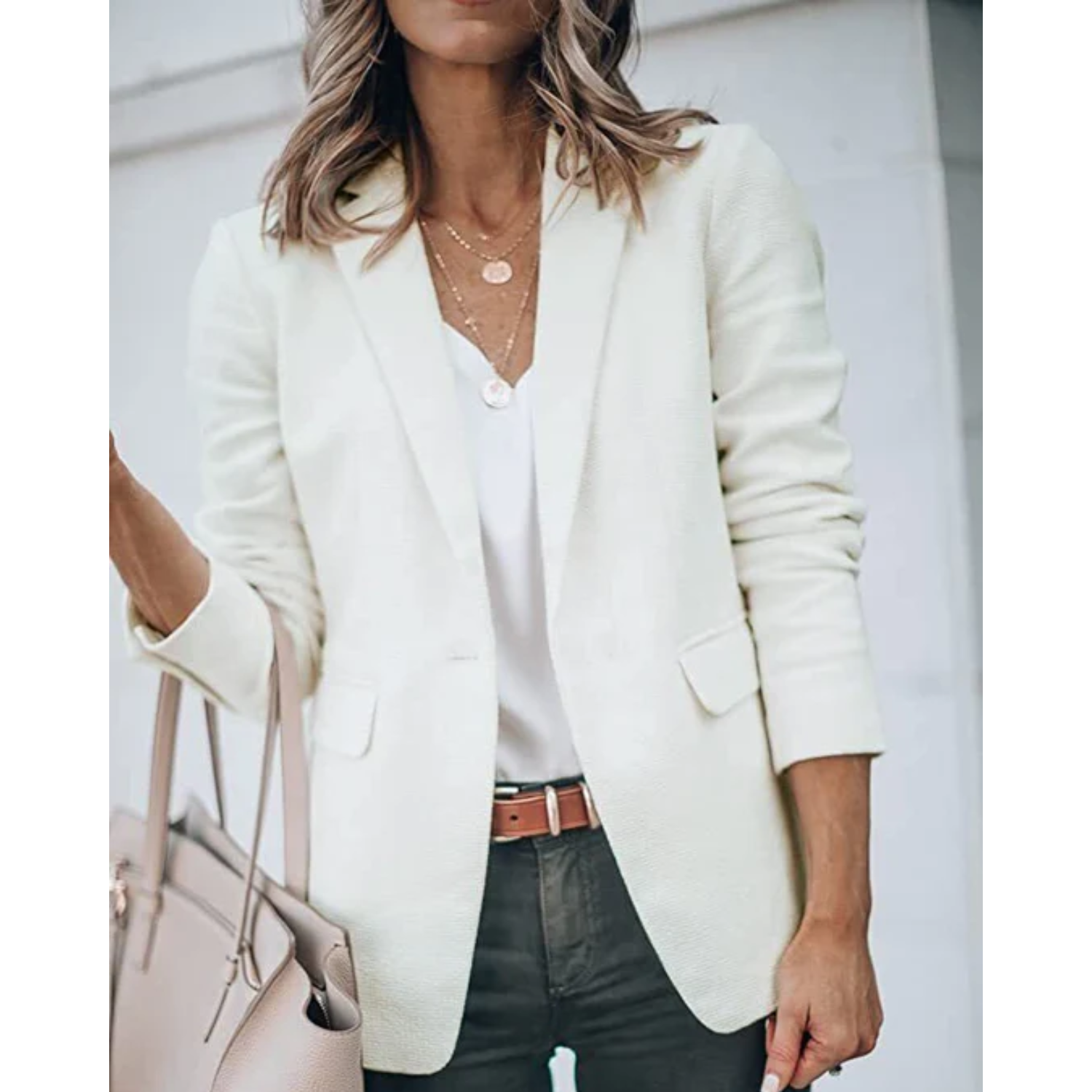 Women's Classic Button Blazer