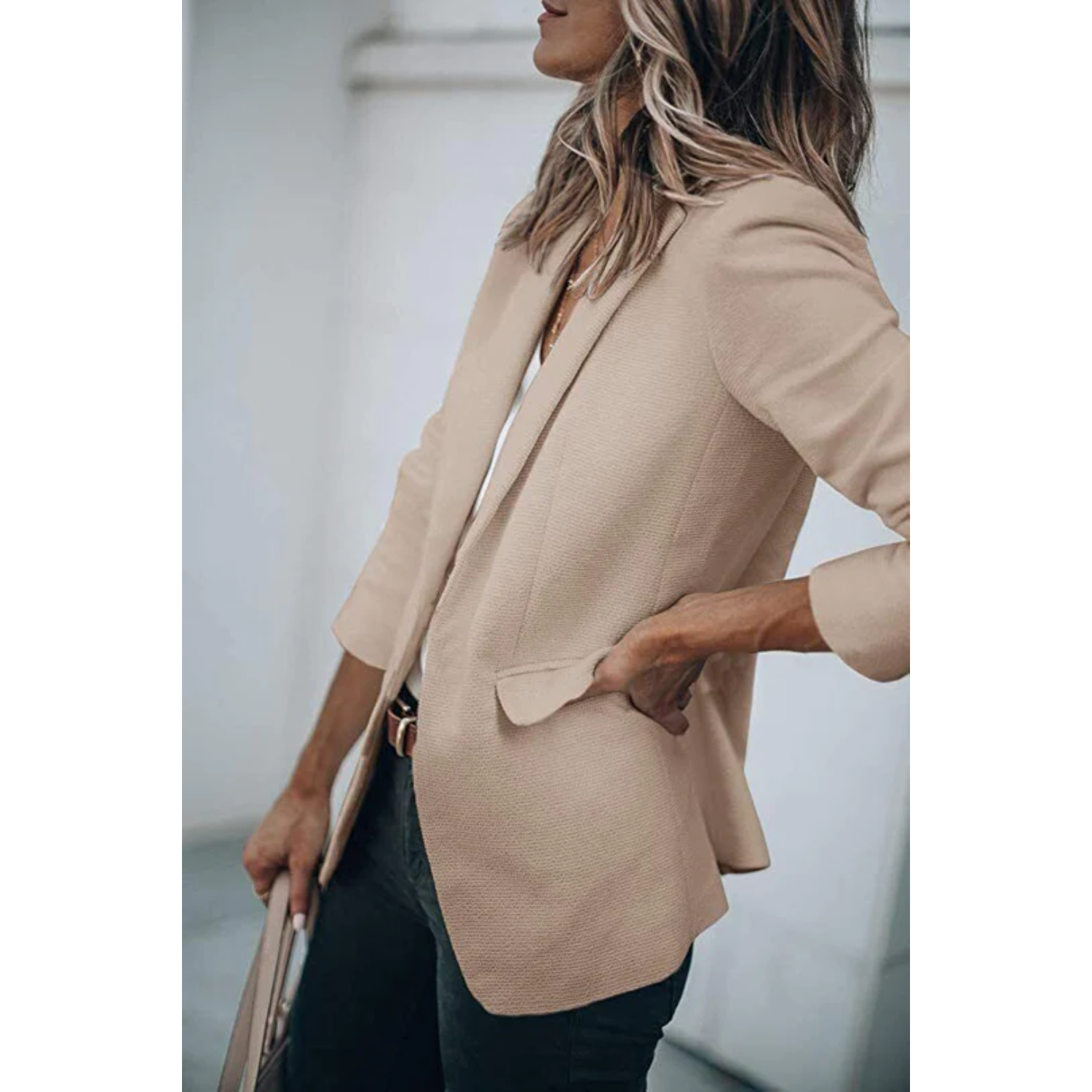 Women's Classic Button Blazer