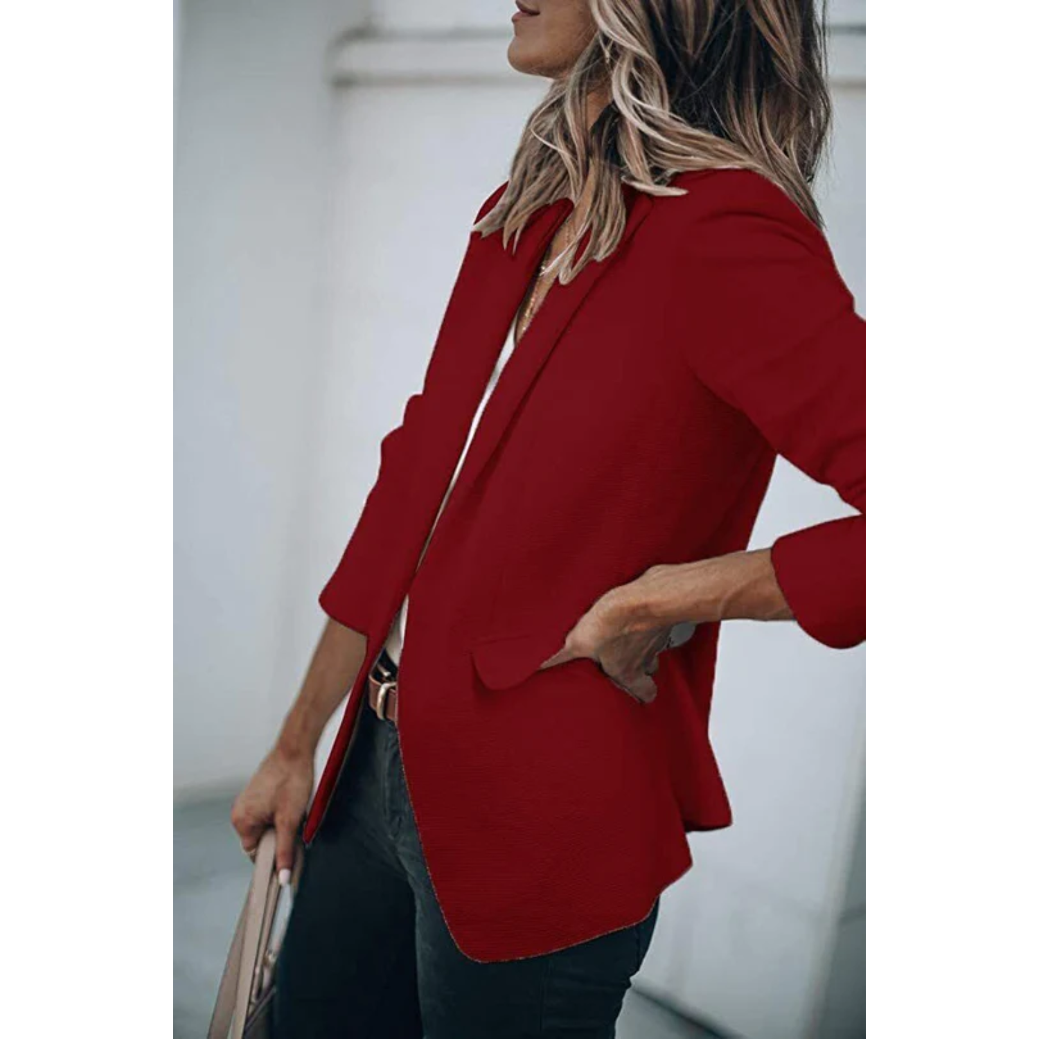 Women's Classic Button Blazer