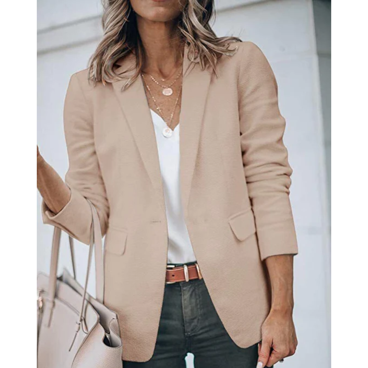 Women's Classic Button Blazer