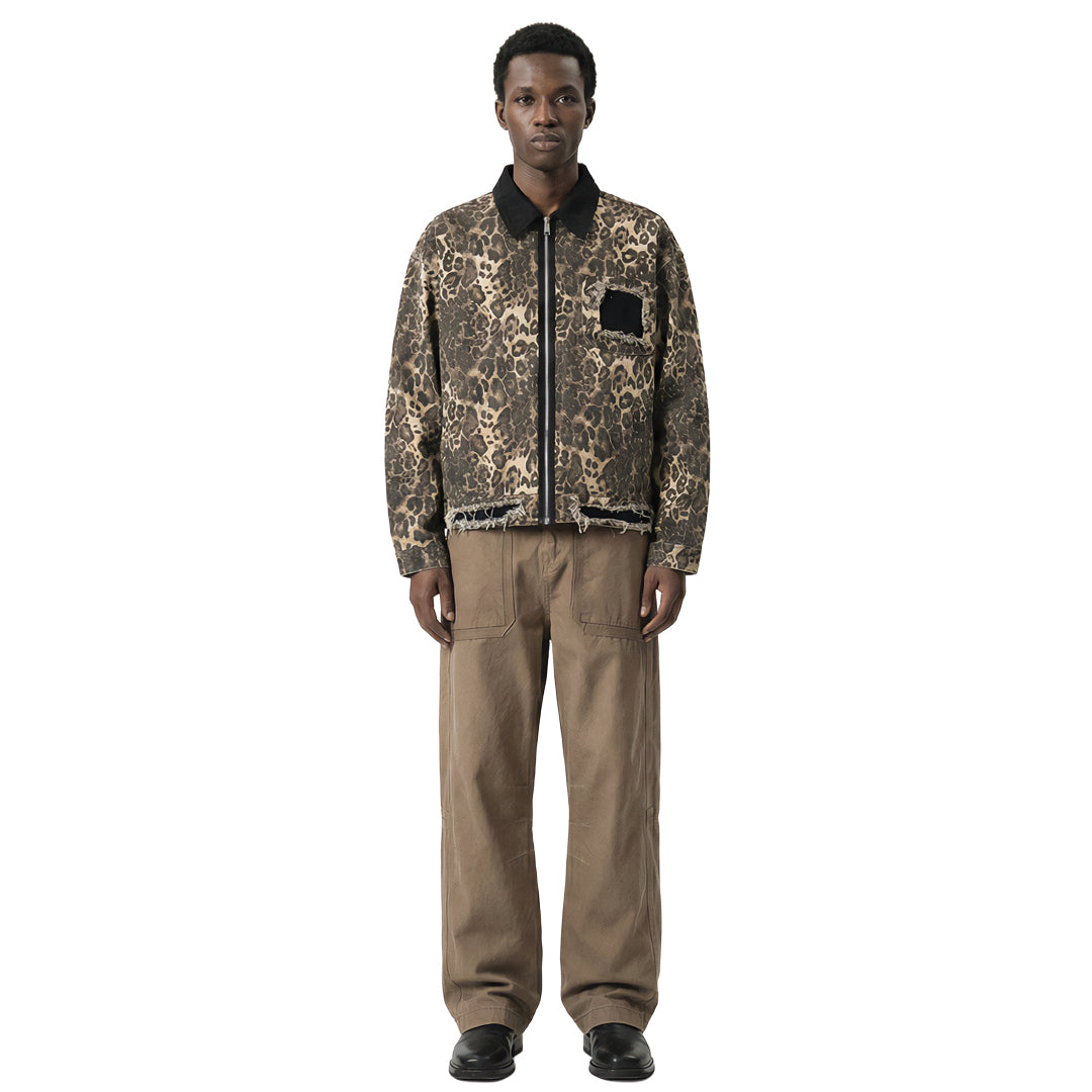 Century Denim Leopard