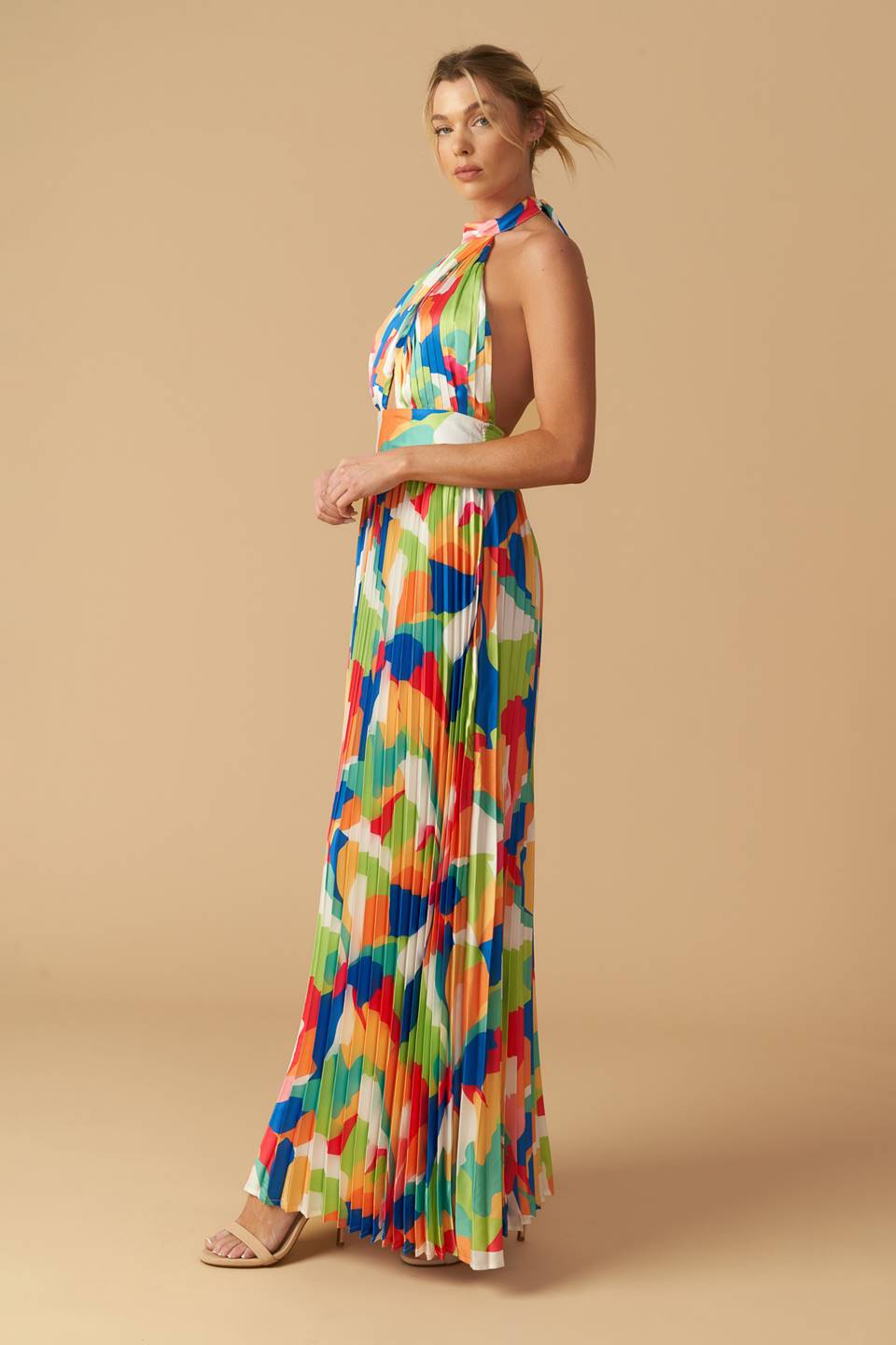 Keep Blooming Floral Woven Maxi Dress