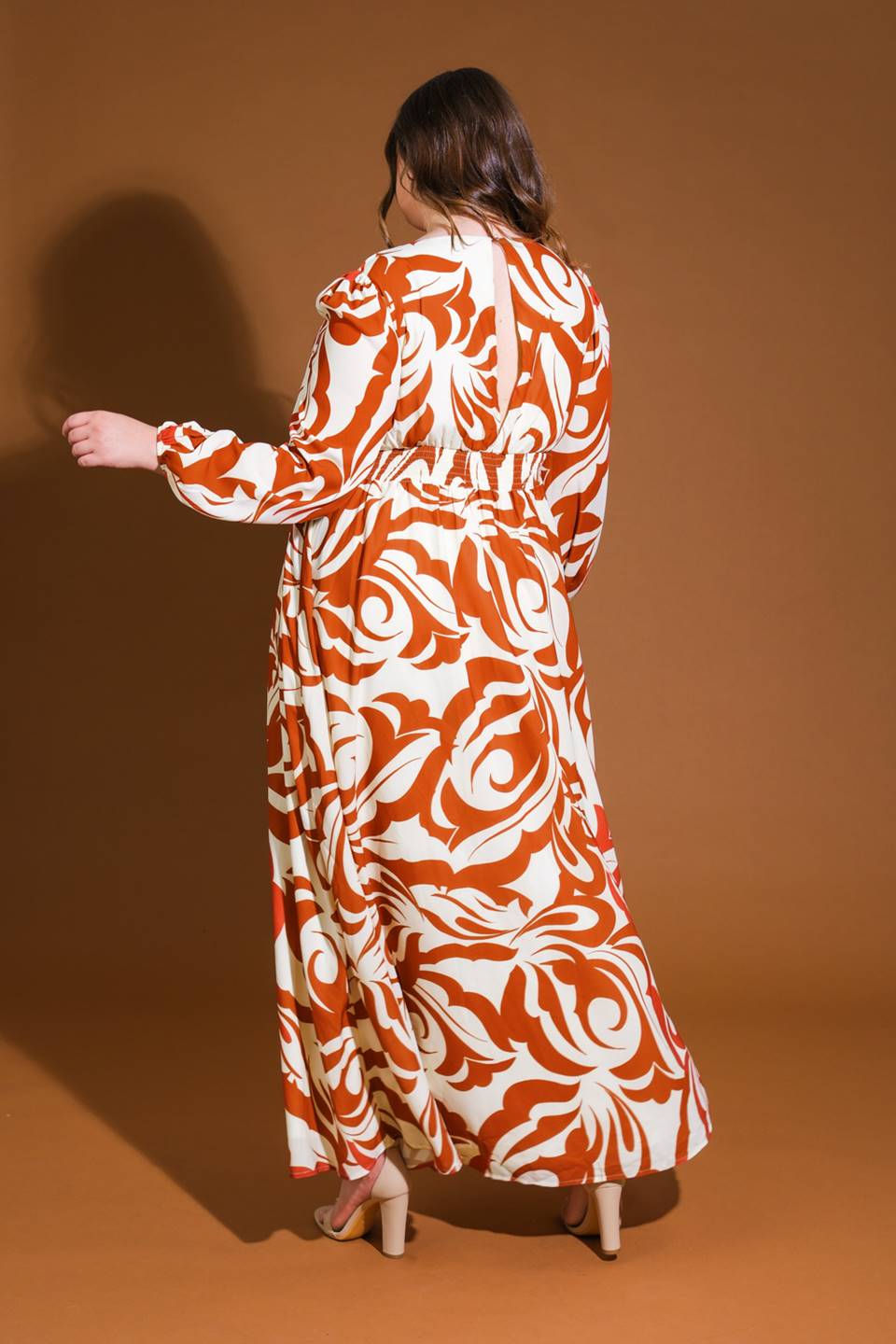 Love in Your Eyes Romantic Woven Maxi Dress