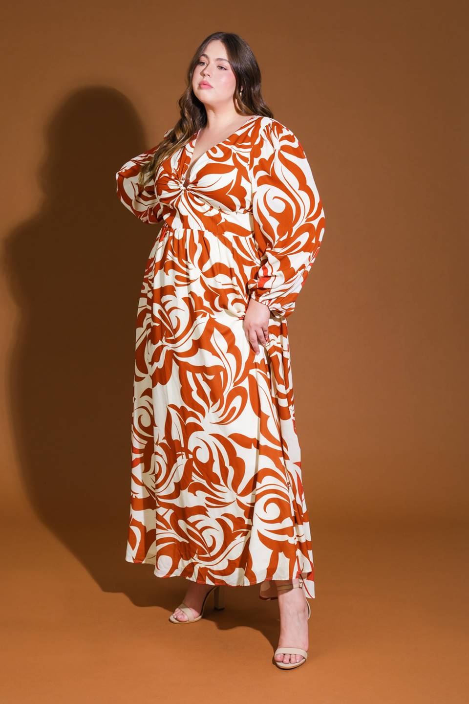 Love in Your Eyes Romantic Woven Maxi Dress