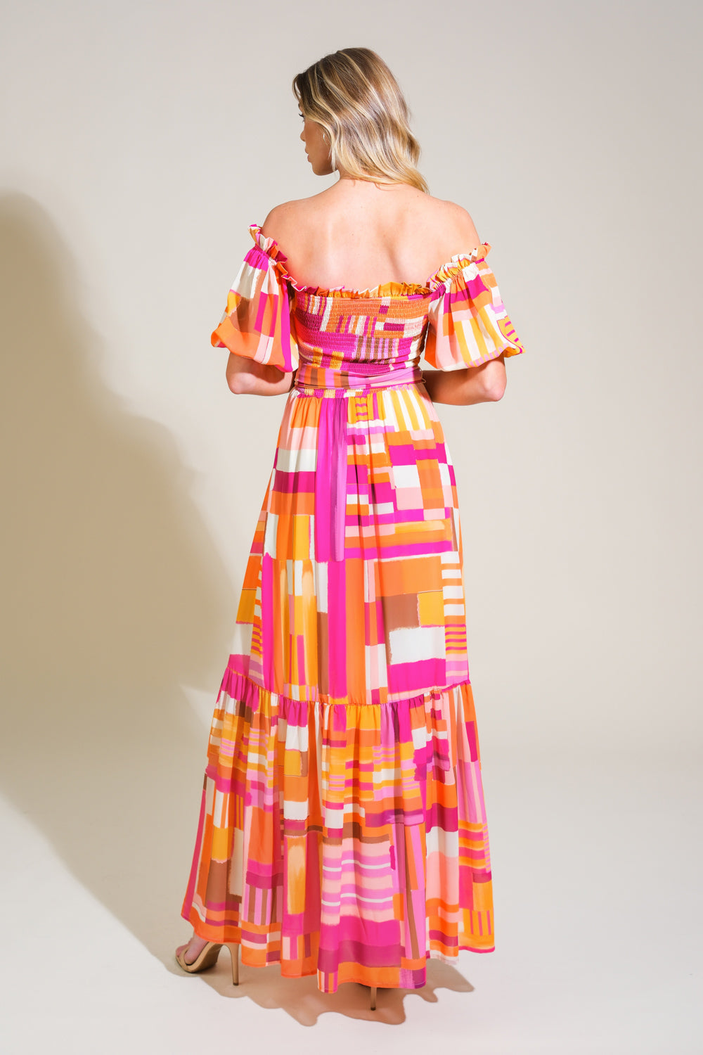 Sunshine Squeeze Woven Maxi