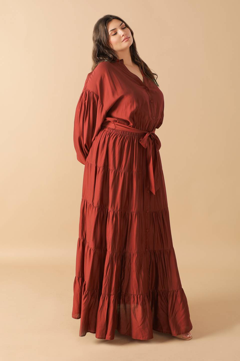 Perfect Potential Woven Maxi Dress