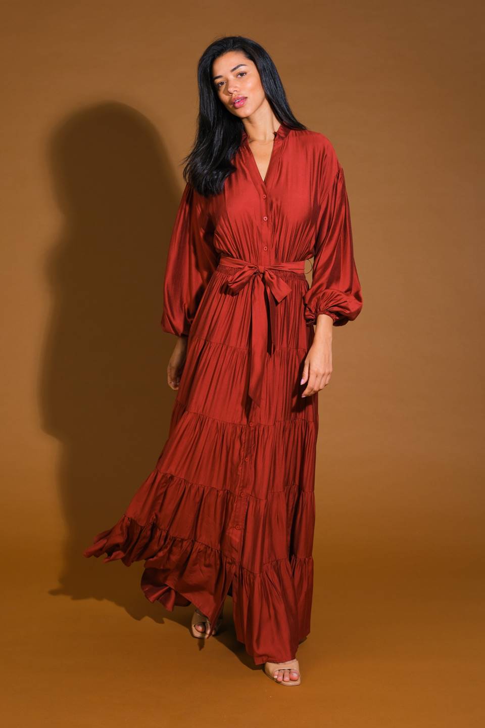 Perfect Potential Woven Maxi Dress