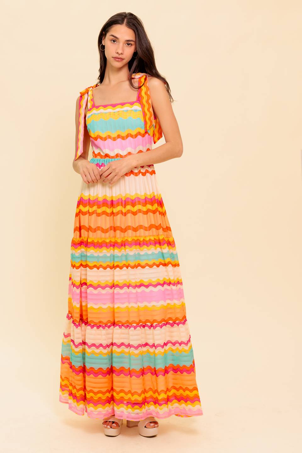 Spotlight Woven Maxi Dress
