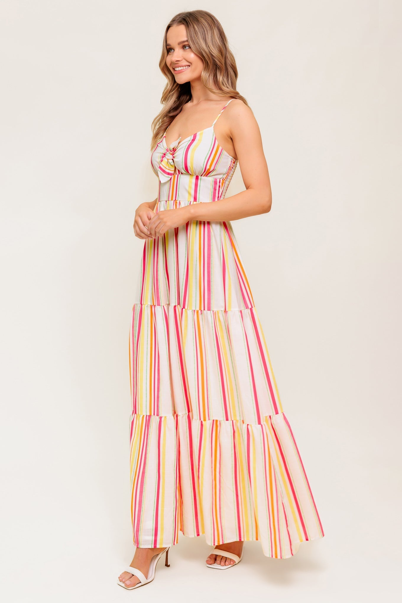 "See the Good Woven" Maxi Dress