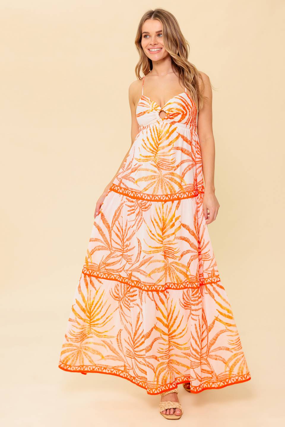 Magnetic Woven Maxi Dress