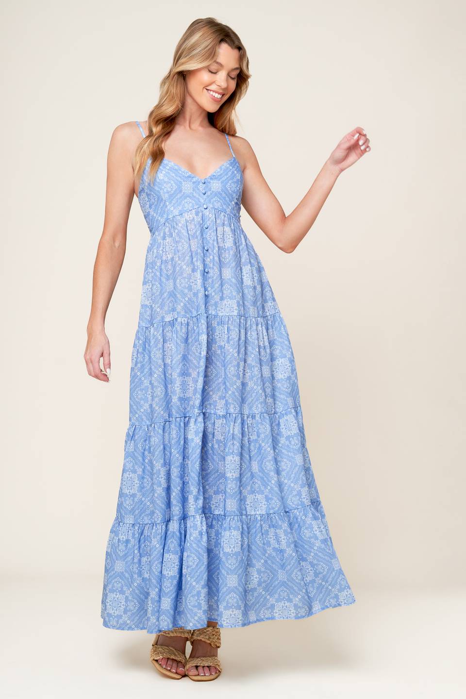 Product-first- Hazy Days Woven Maxi