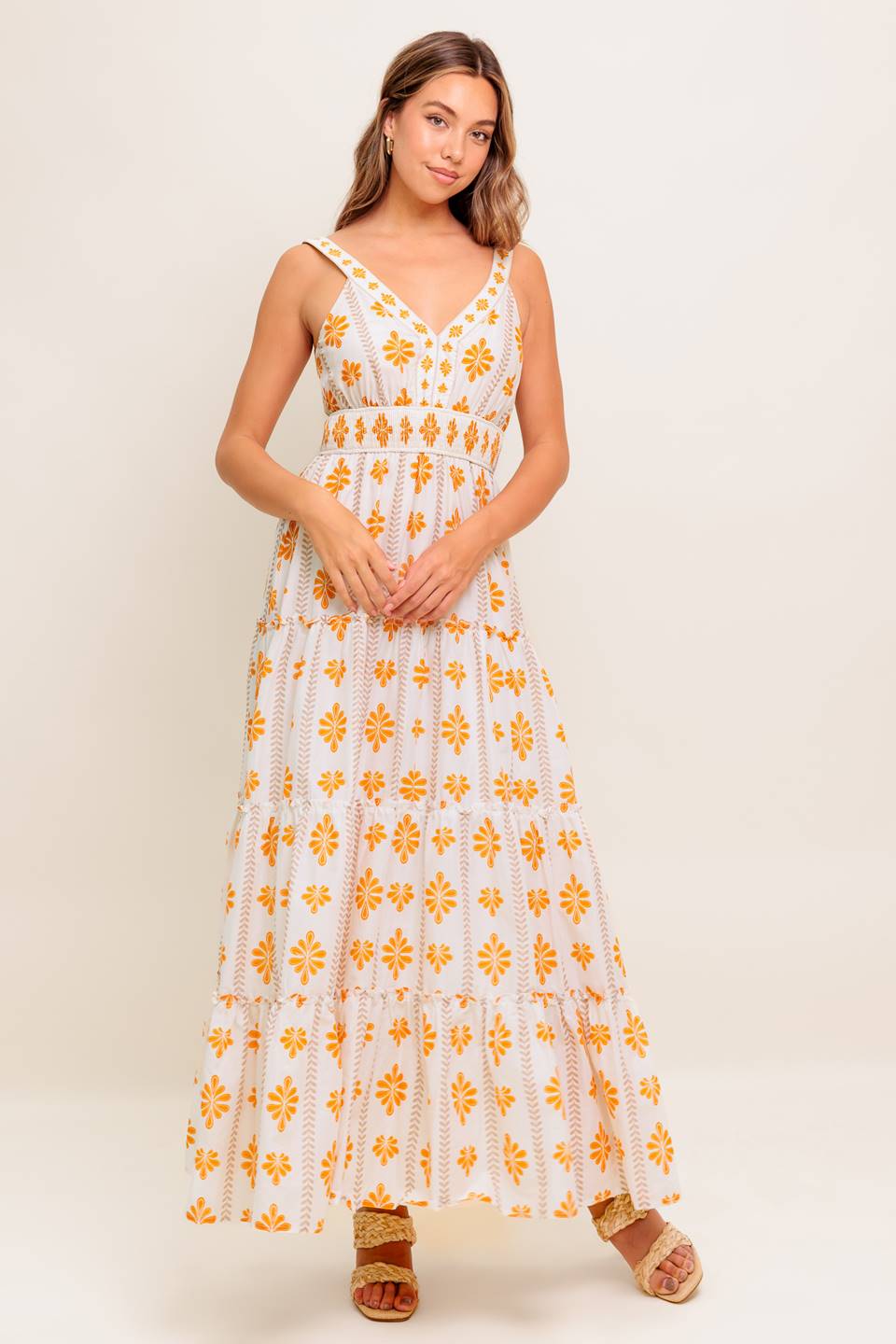 Daily Delight Women's Woven Maxi Dress
