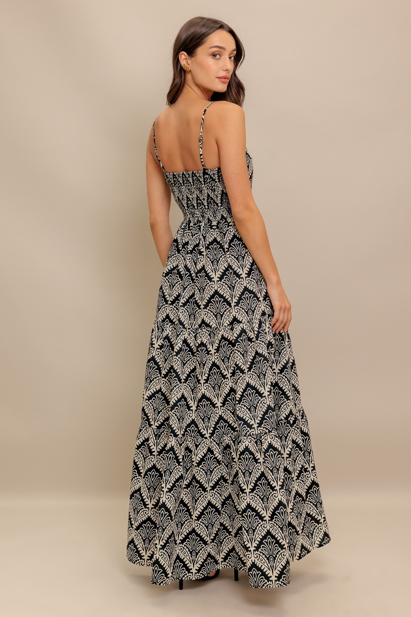Hazelwood Garden Woven Maxi Dress