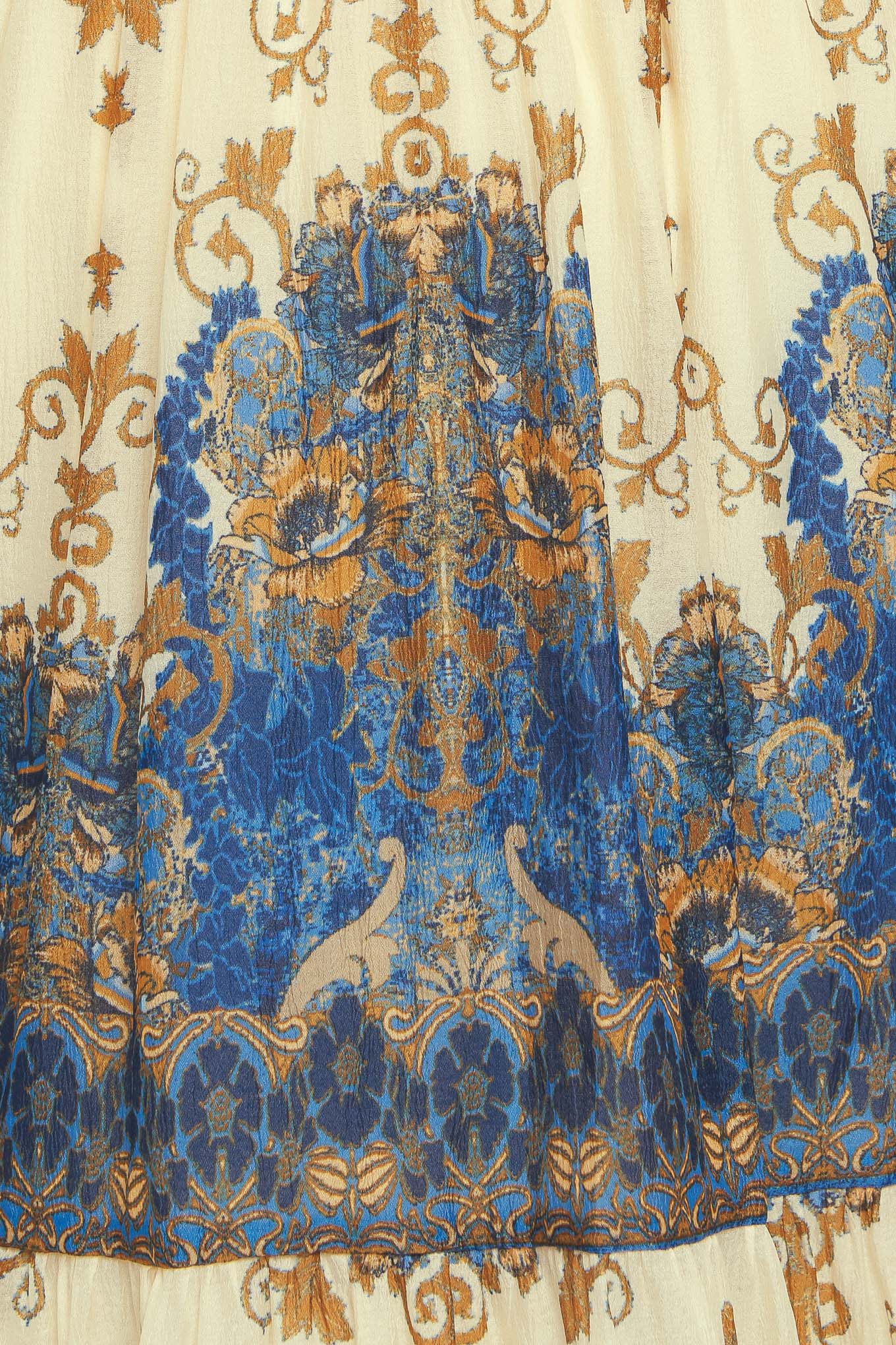 Midnight Serenade Empire-Waist Woven Maxi Dress