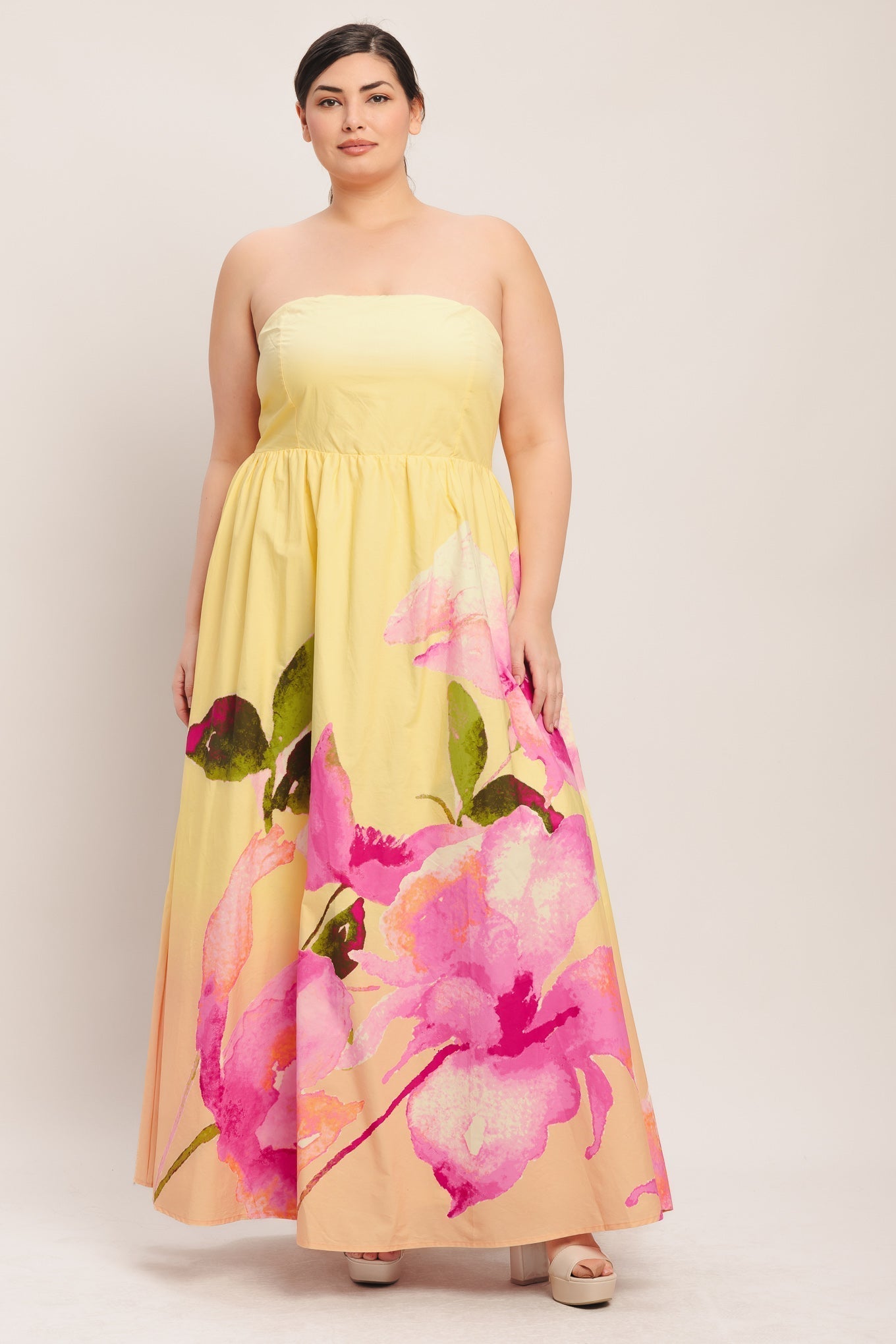 Ombre Woven Maxi Dress