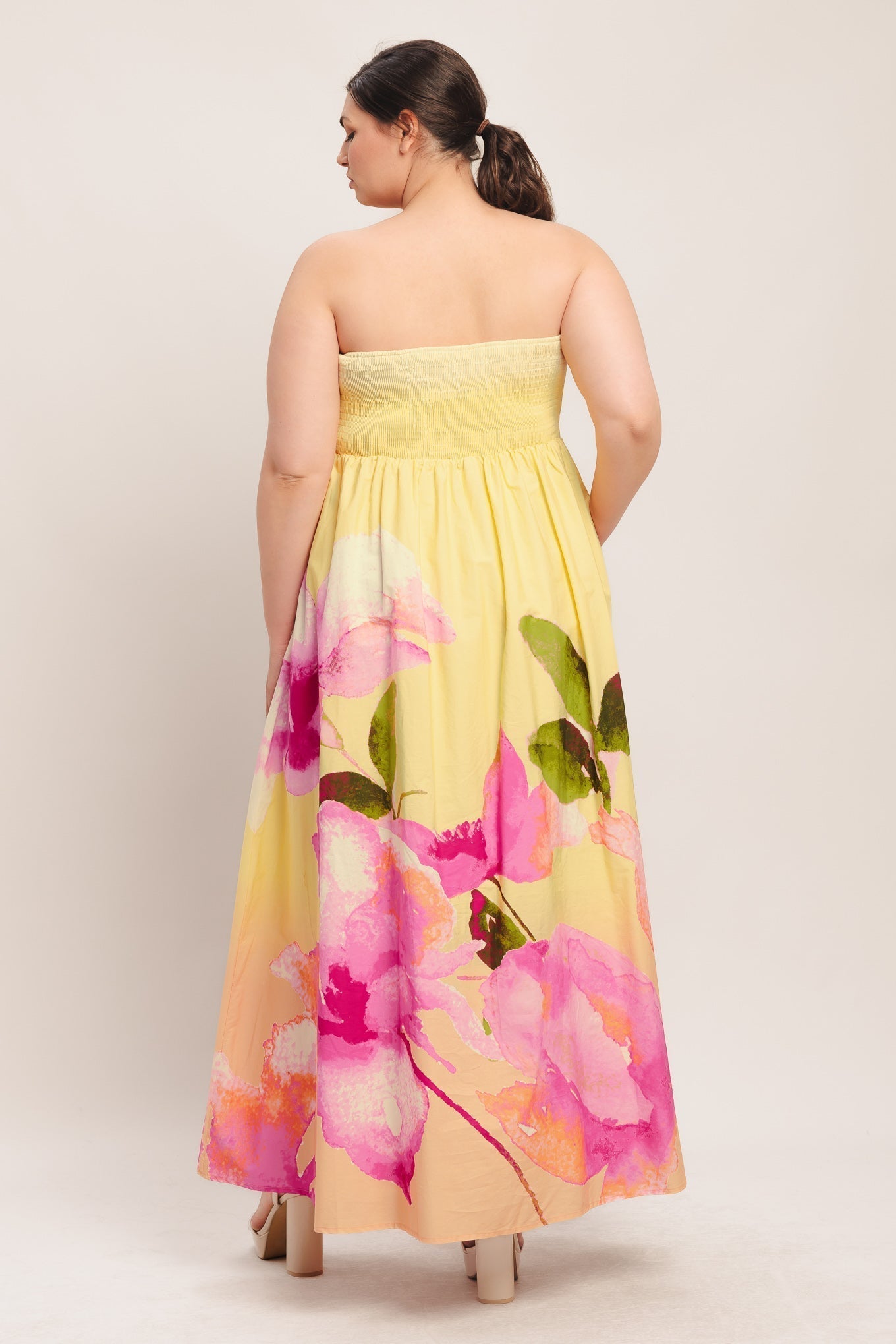 Ombre Woven Maxi Dress