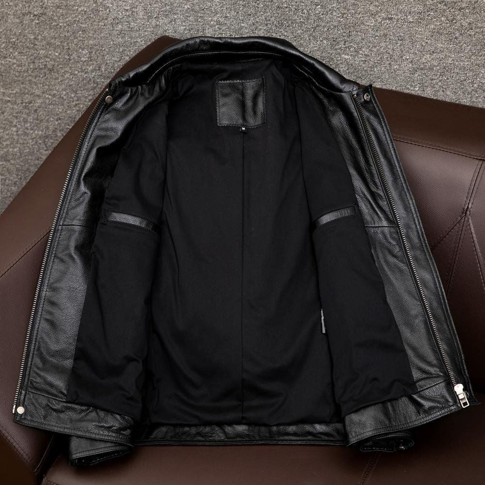 Men's Classic Button-Down Jacket with Collar