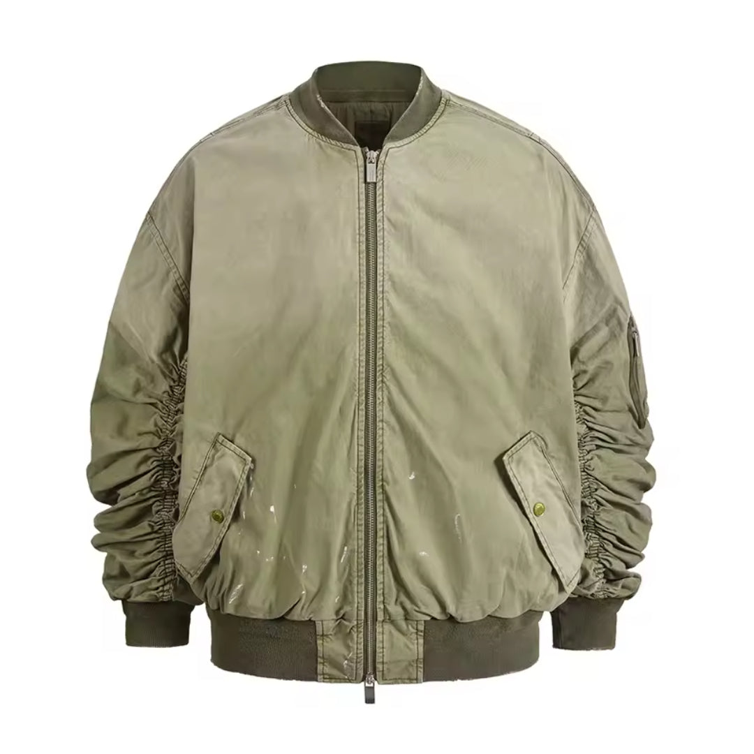 Decayed Bomber Jacket