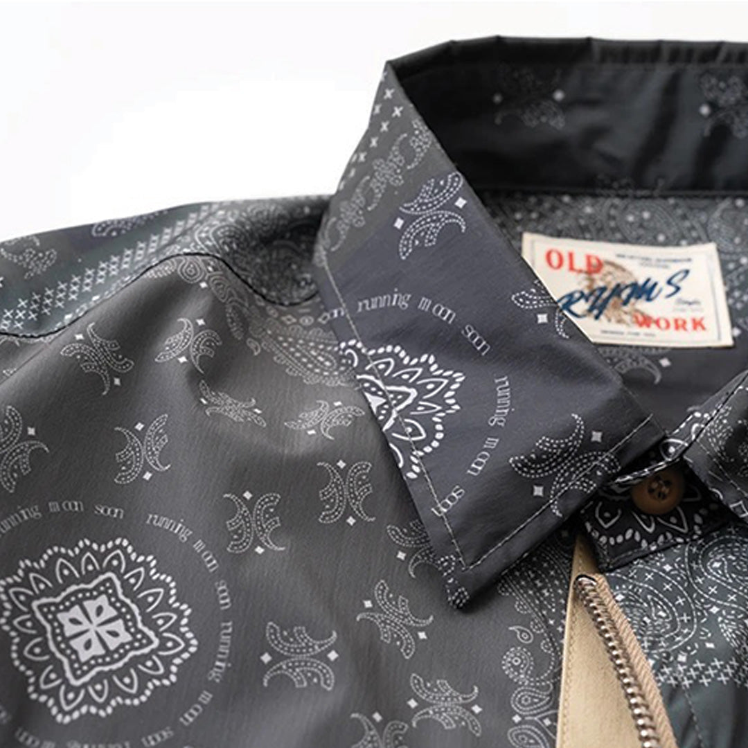 Patchwork Cargo Denim Jacket