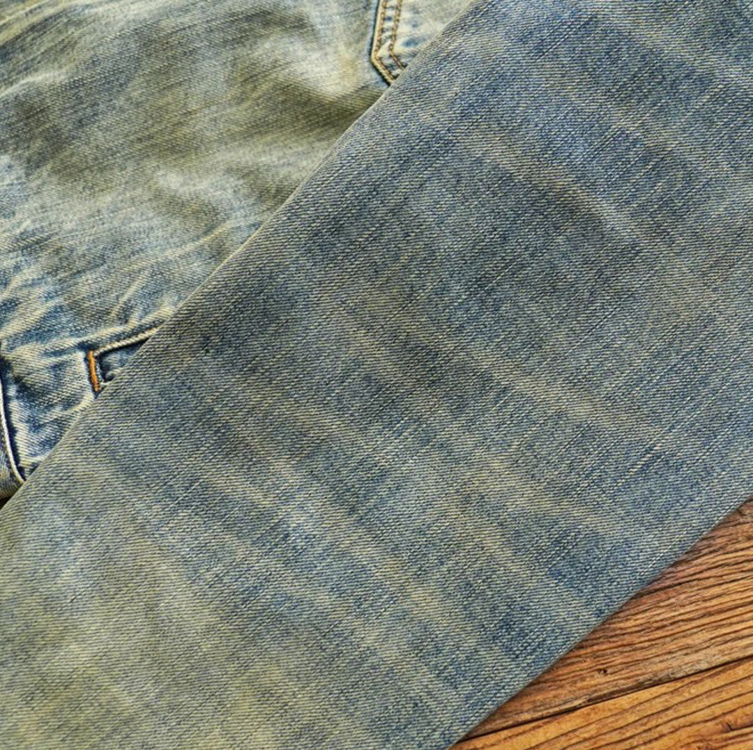 Patchwork Cargo Denim Jacket