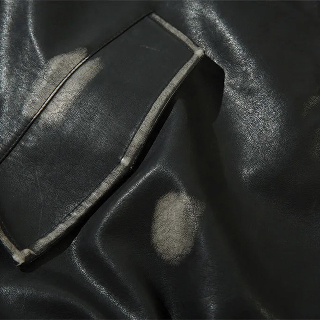 Patchwork Cargo Denim Jacket