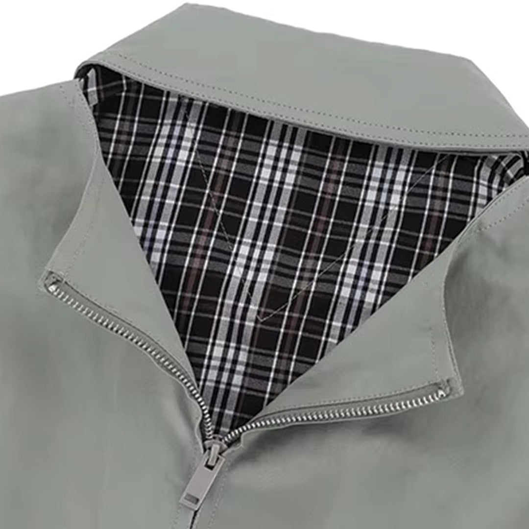 Patchwork Cargo Denim Jacket