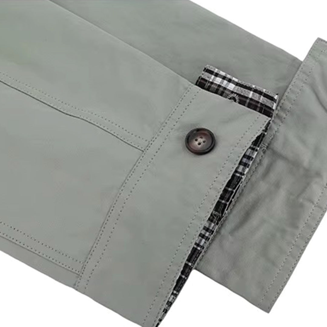 Patchwork Cargo Denim Jacket