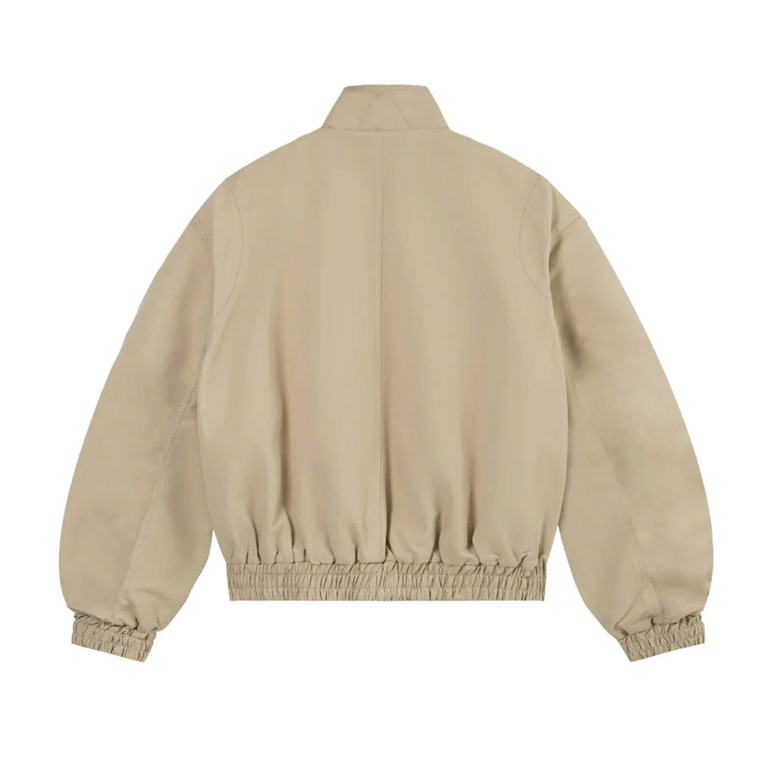 Patchwork Cargo Denim Jacket