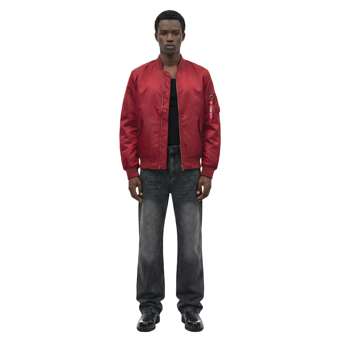 Patchwork Cargo Denim Jacket