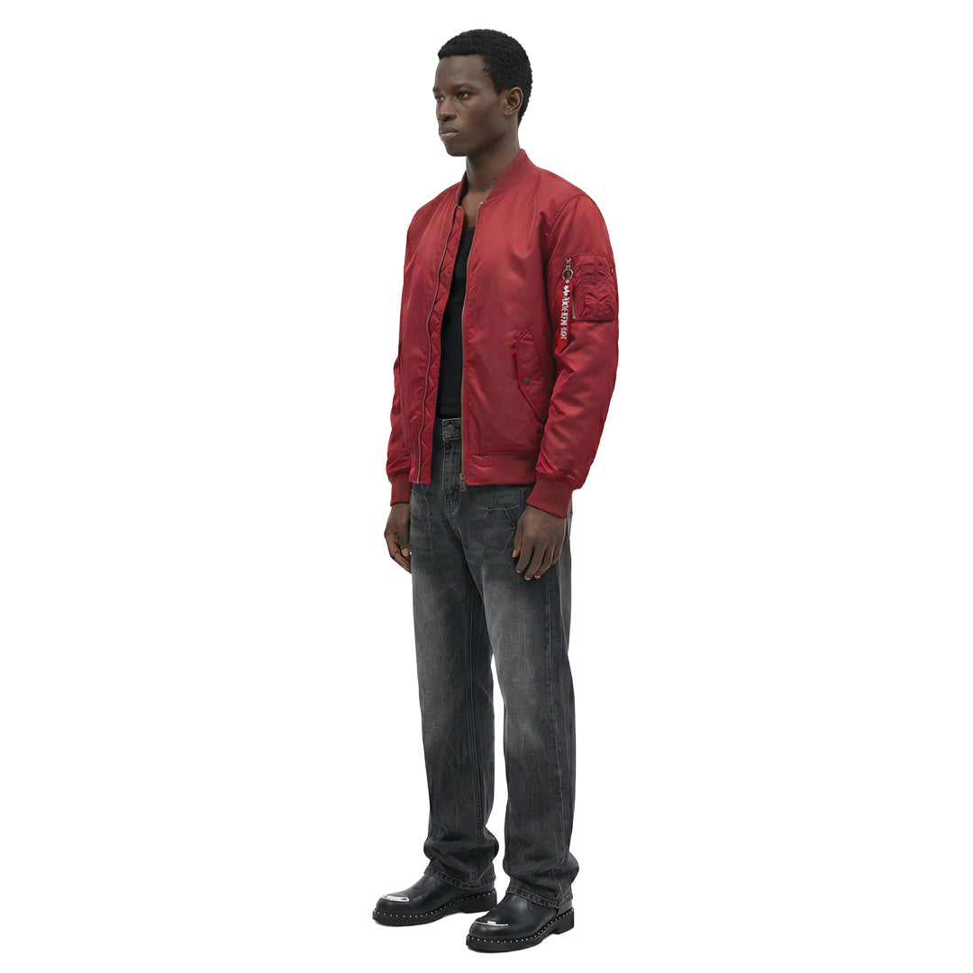 Patchwork Cargo Denim Jacket
