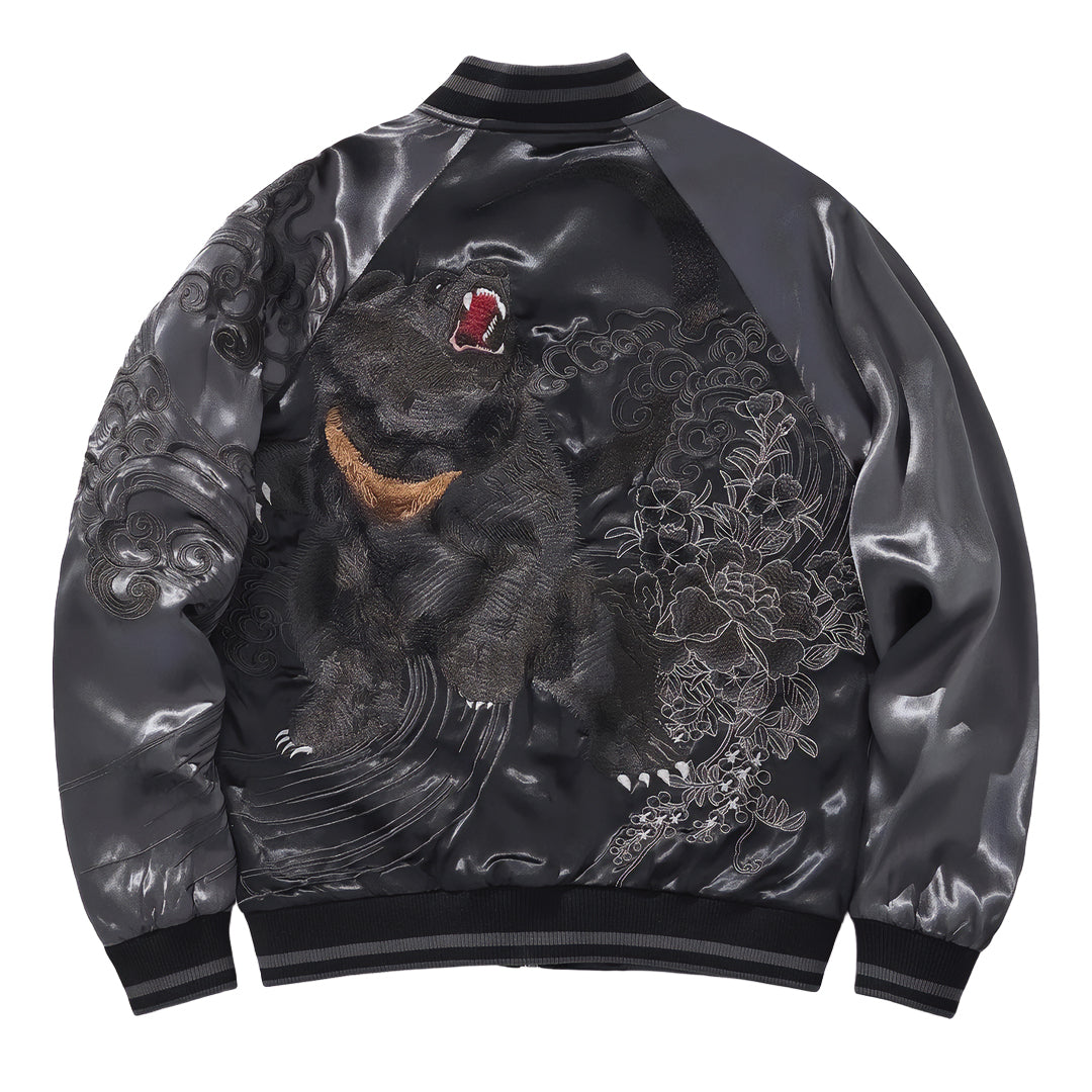Patchwork Cargo Denim Jacket