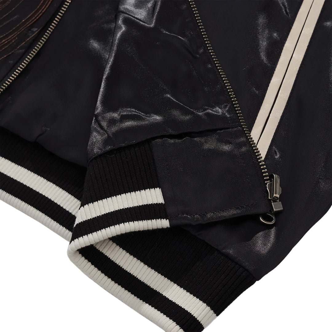 Patchwork Cargo Denim Jacket