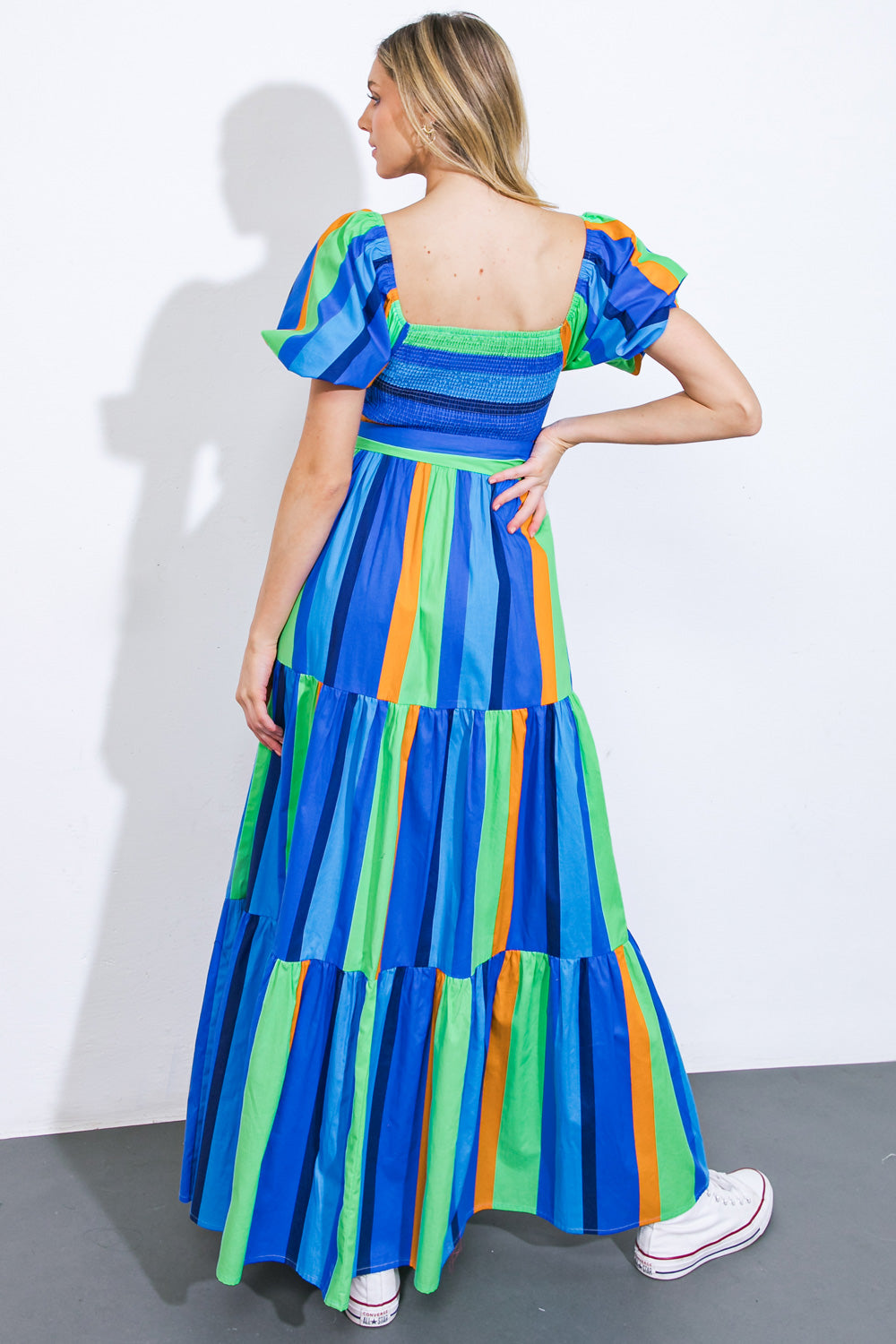 Flowy Woven Maxi Dress