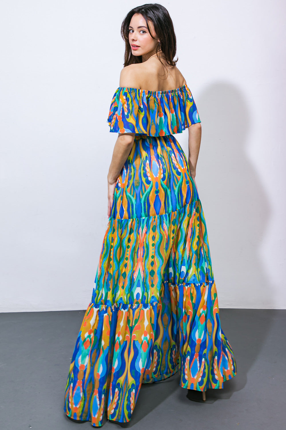 Dare to Be You Full‑Length Woven Dress