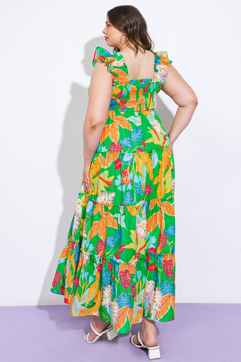 Beach-Ready Woven Maxi Dress