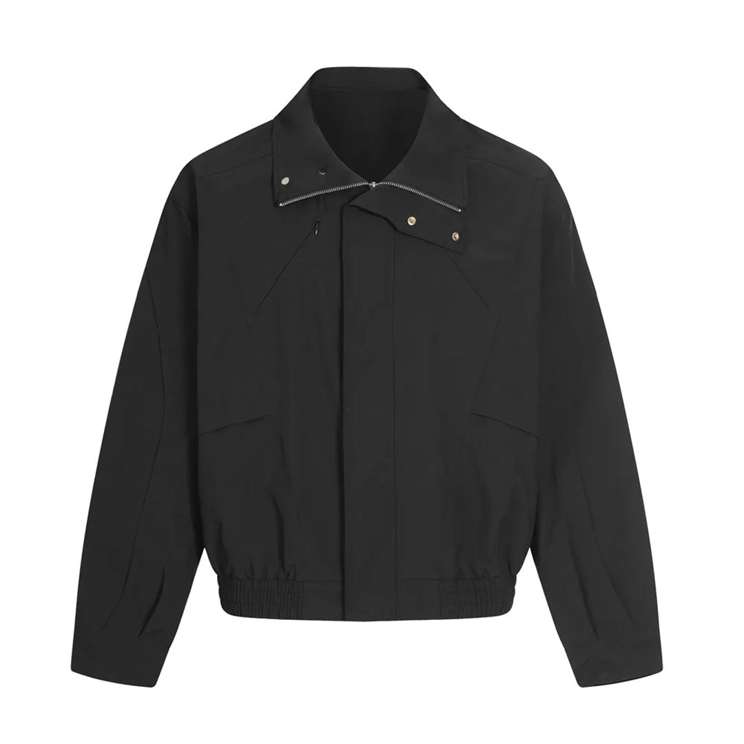 Patchwork Denim Cargo Jacket