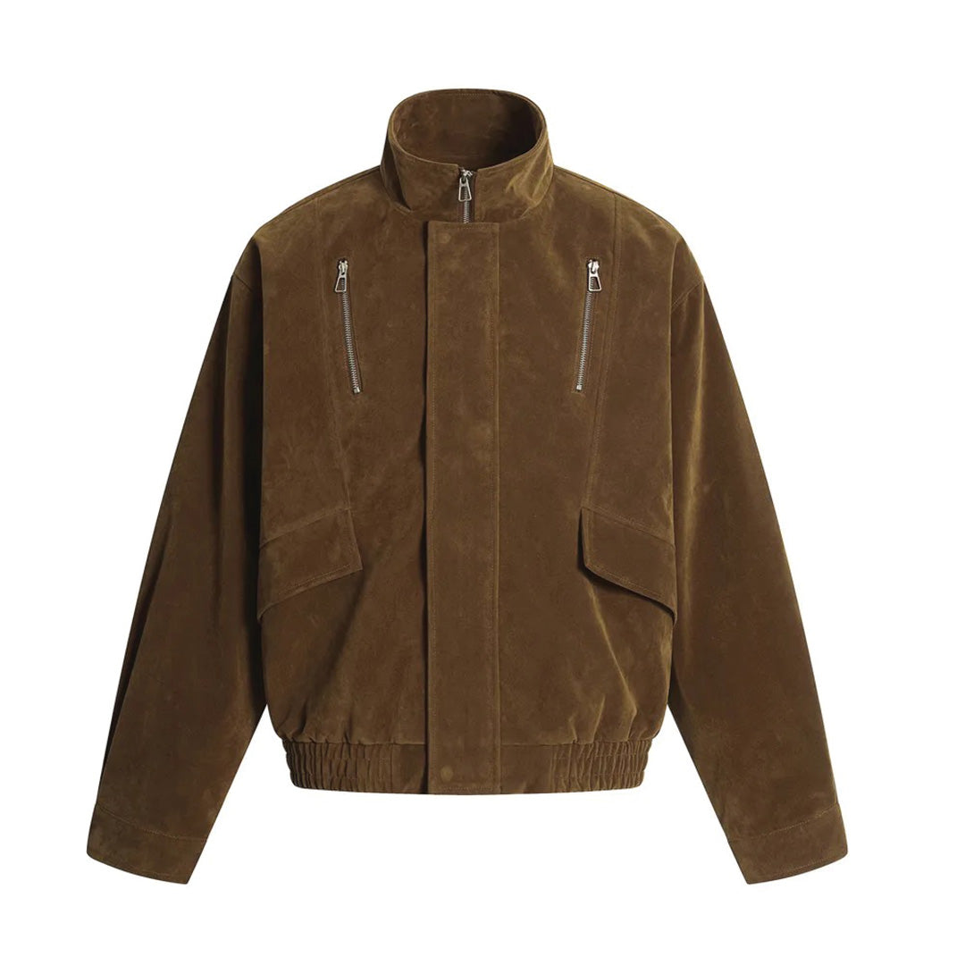 Patchwork Cargo Denim Jacket